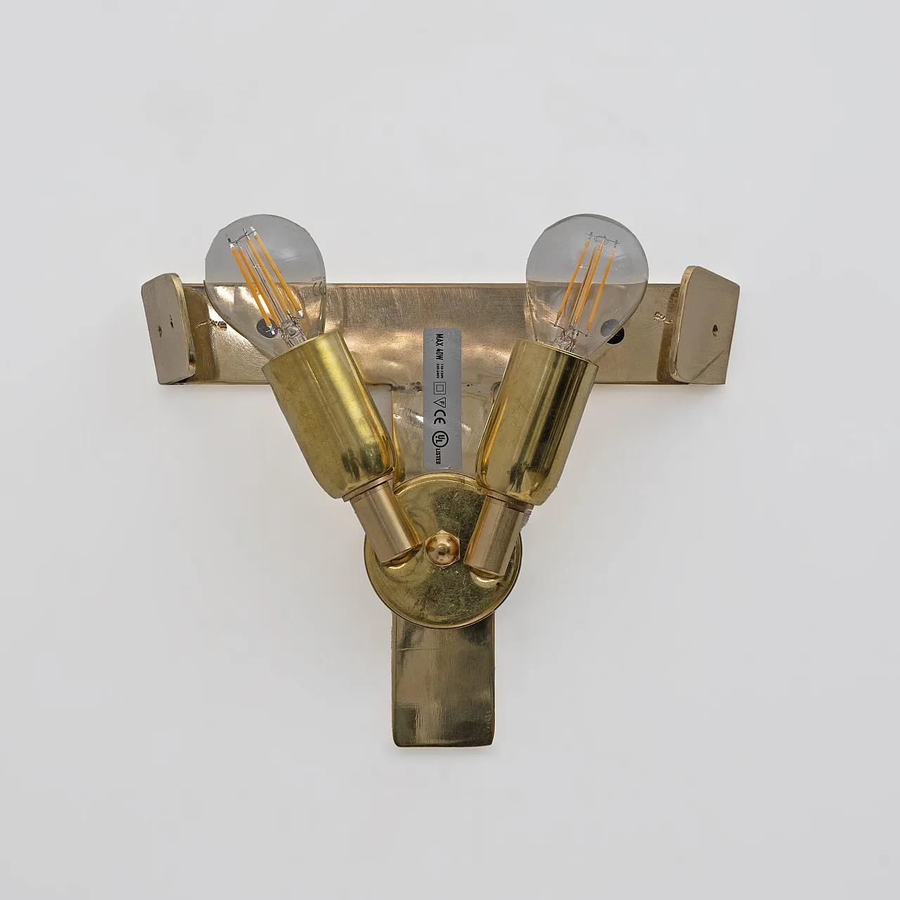 Coppia di lampade a conchiglia in vetro di Murano, anni '90 9