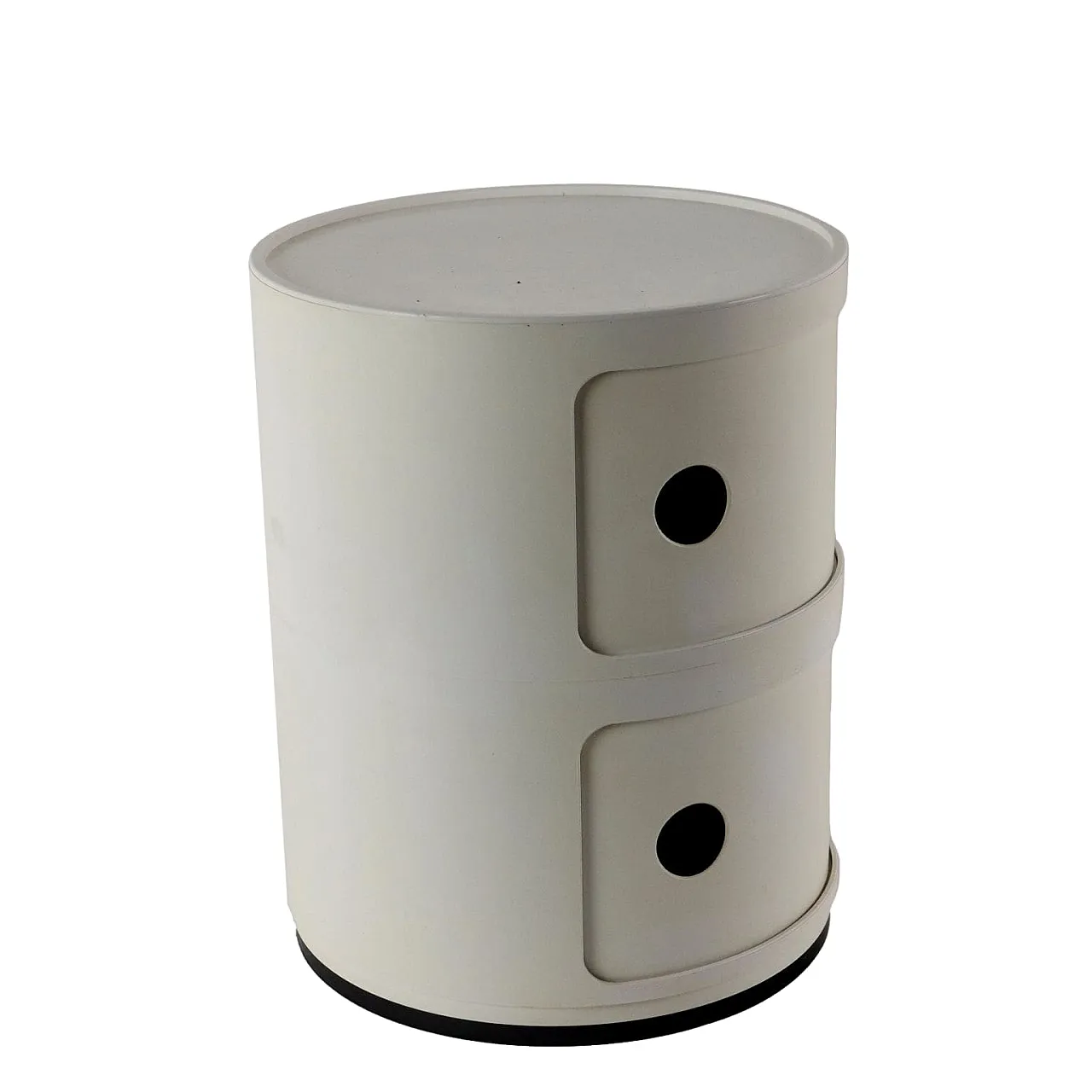 4965-6-7 contenitore cilindrico di Anna Ferrier Kartell, anni '70 1