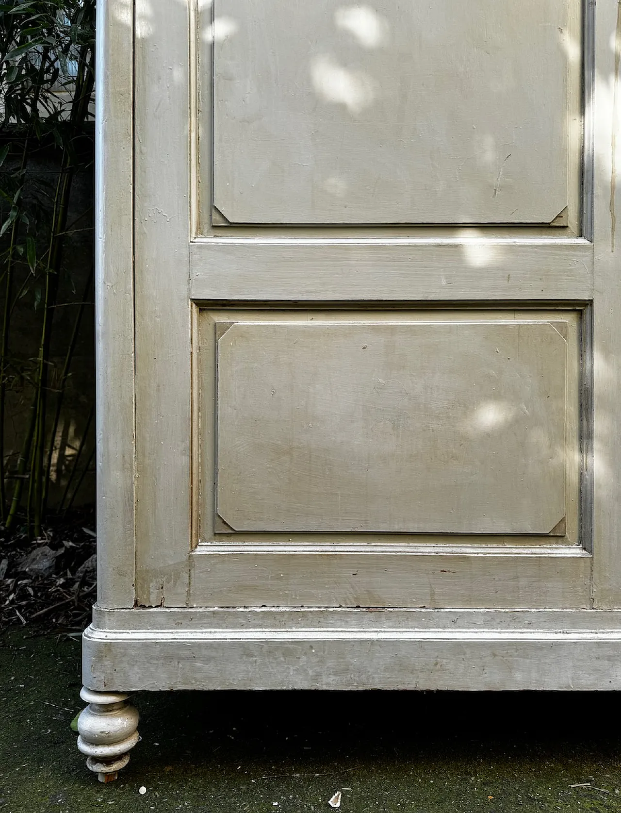 Grande armadio toscano a vernice mastice, '800 12