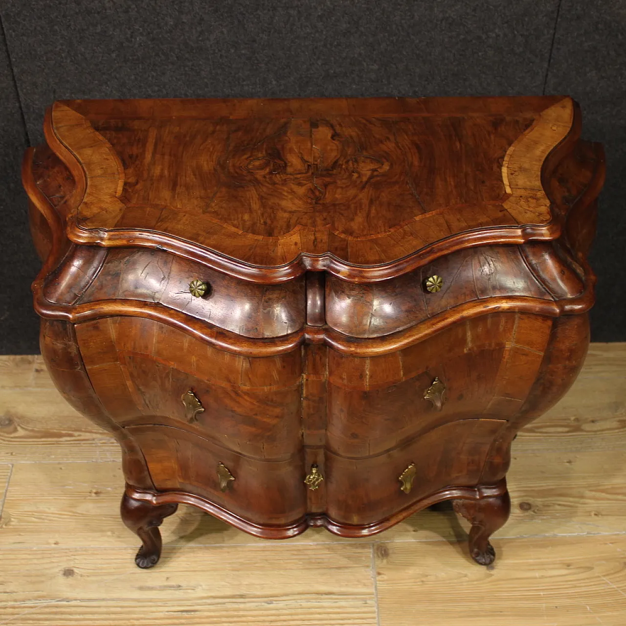 Comò veneto in legno, '900 4