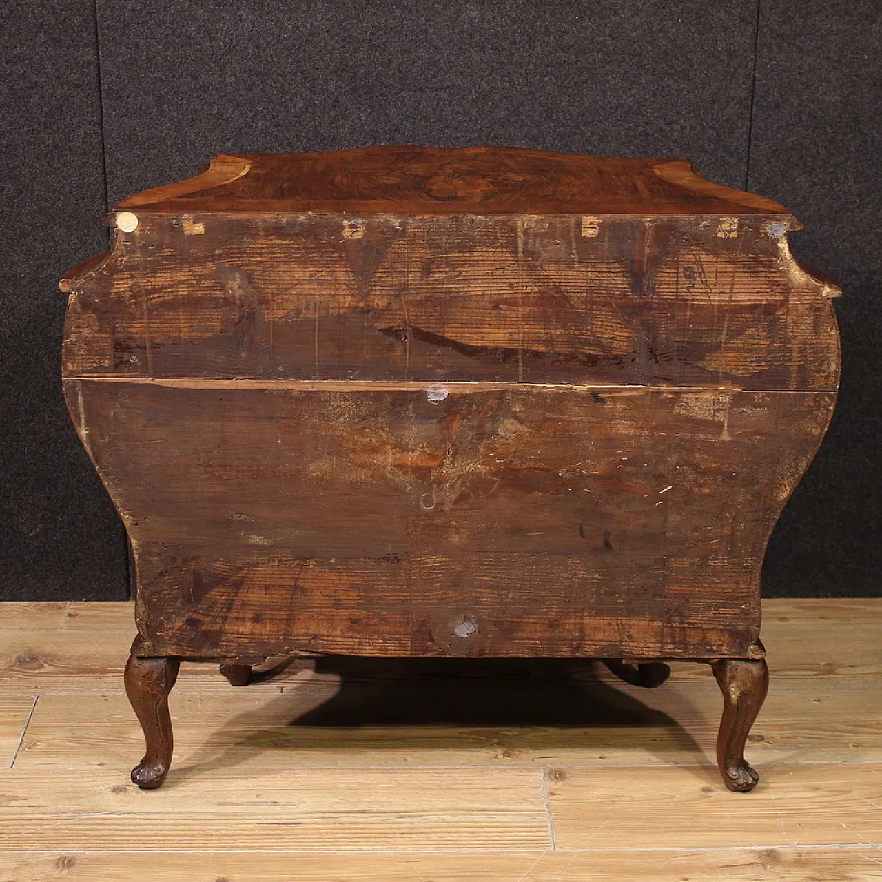 Comò veneto in legno, '900 5