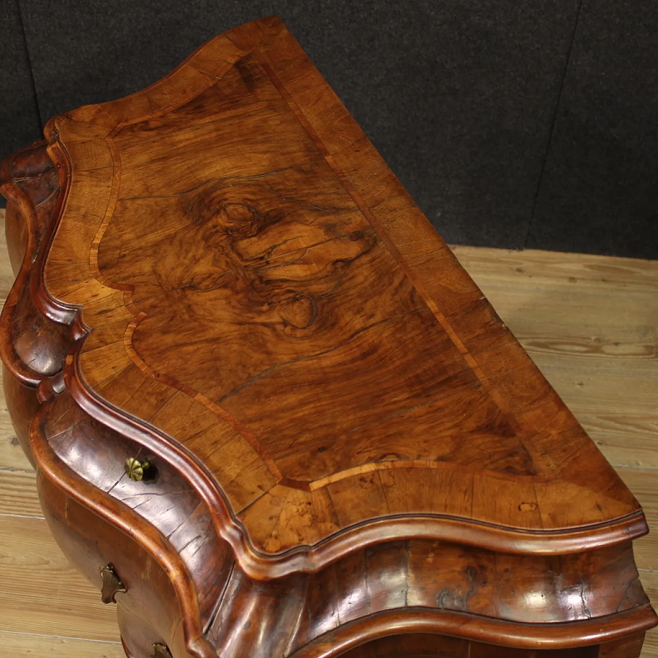 Comò veneto in legno, '900 9