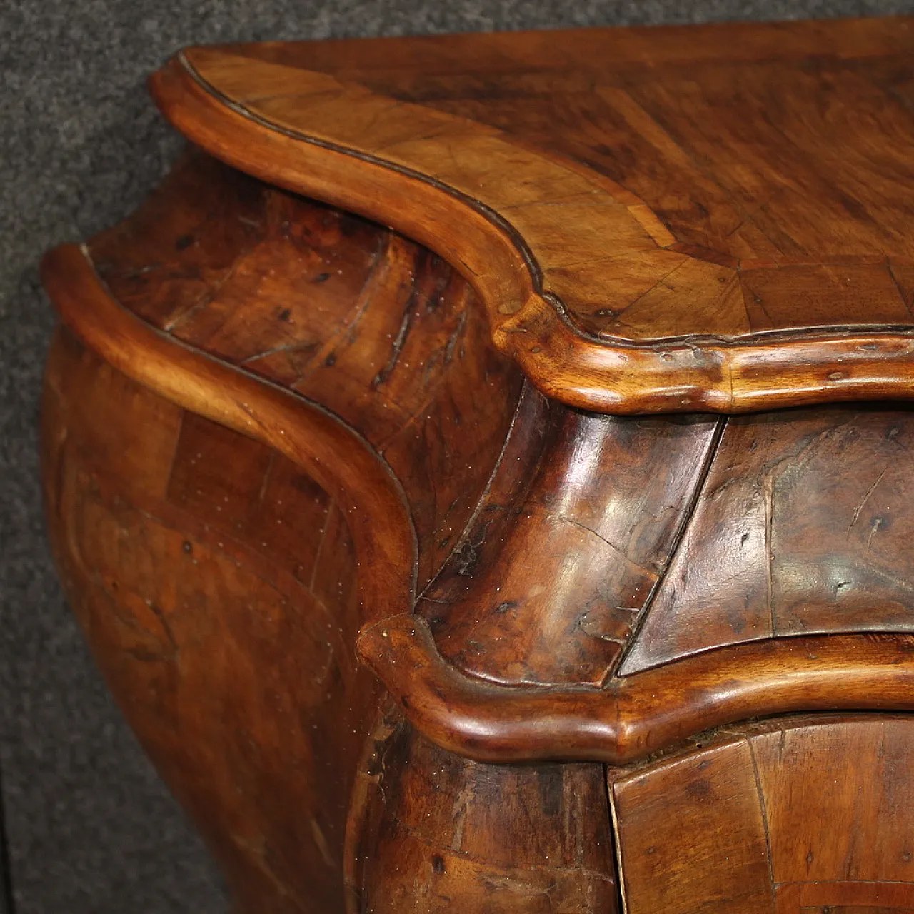 Comò veneto in legno, '900 11