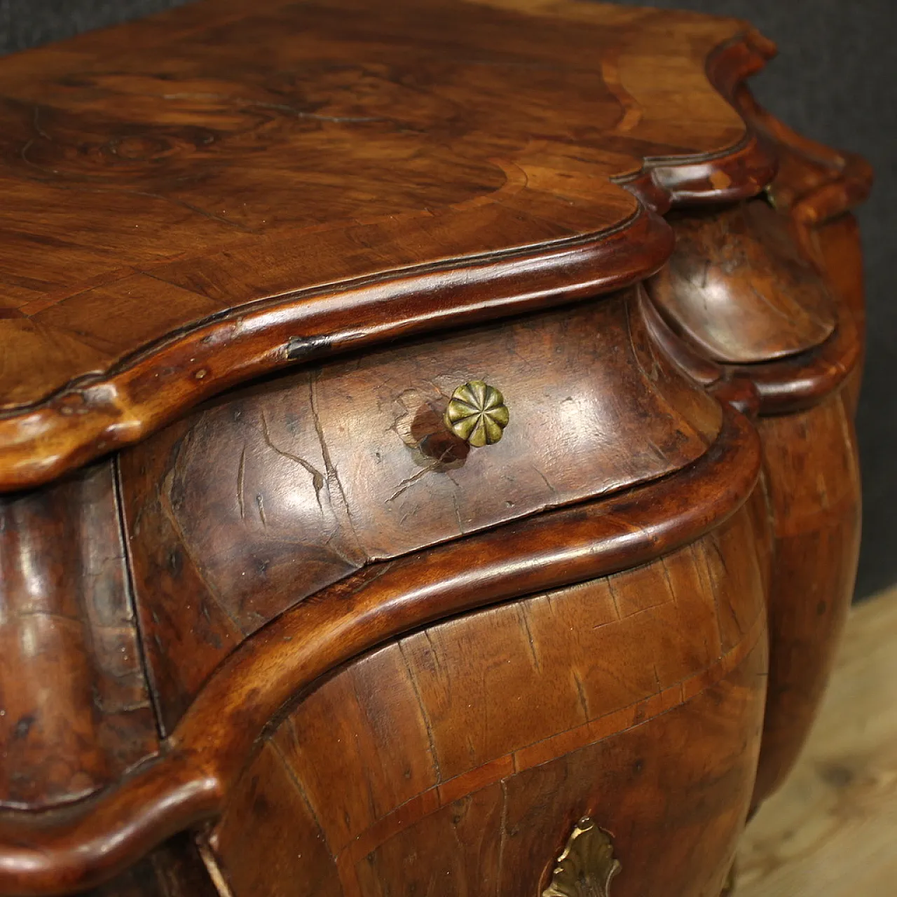 Comò veneto in legno, '900 12