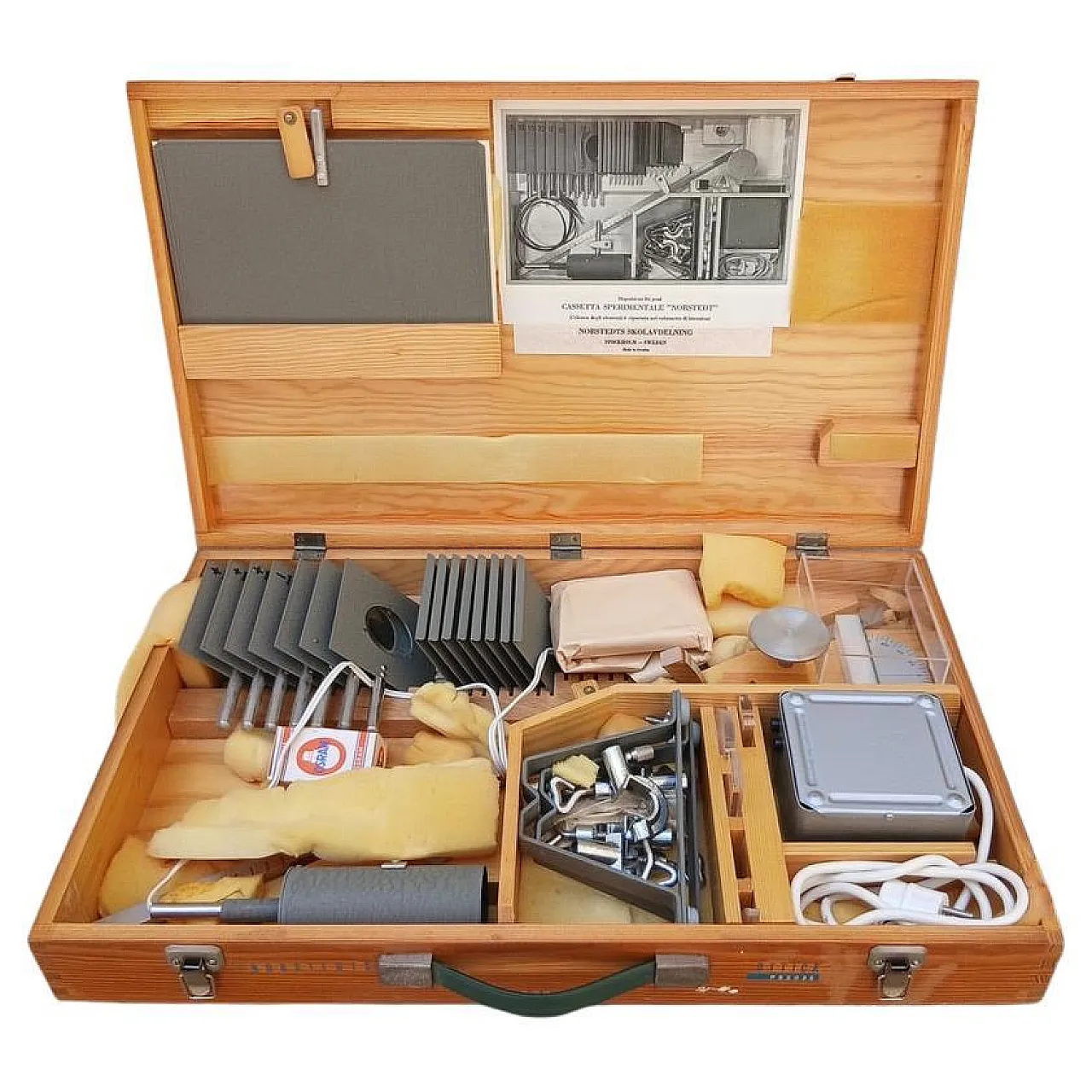 Paravia optical cassette with lenses and apparatus, 1960s 1