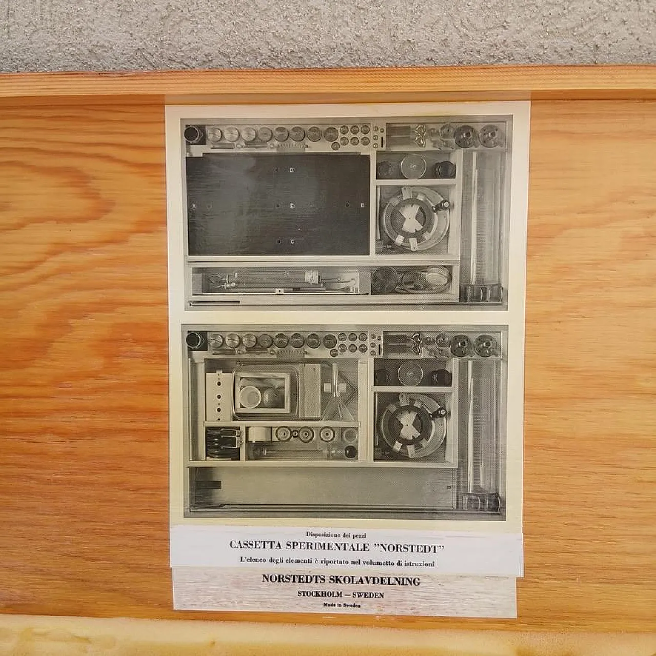 Cassetta Paravia meccanica solidi, liquidi e gas, anni ’60 3