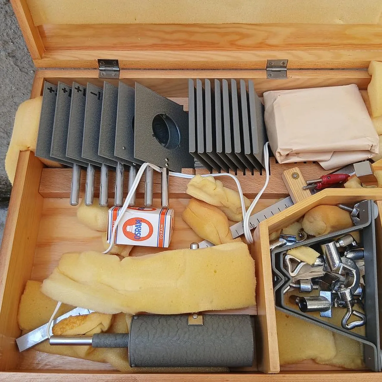 Paravia optical cassette with lenses and apparatus, 1960s 4