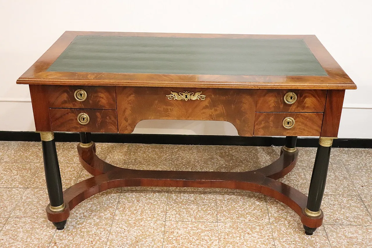 Desk in mahogany, '900 2