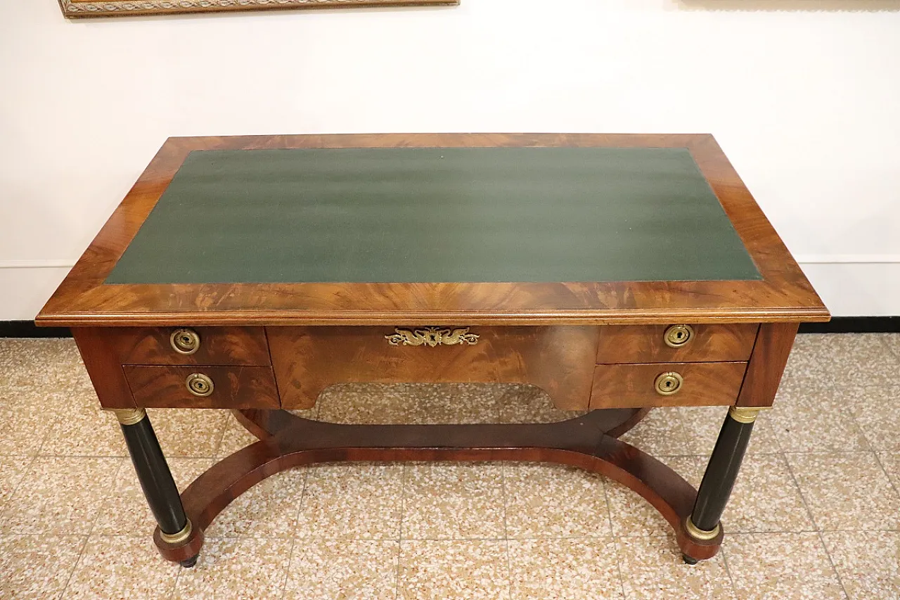 Desk in mahogany, '900 6