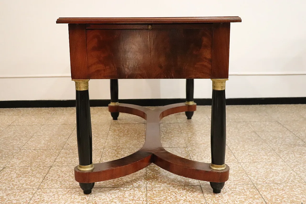 Desk in mahogany, '900 12