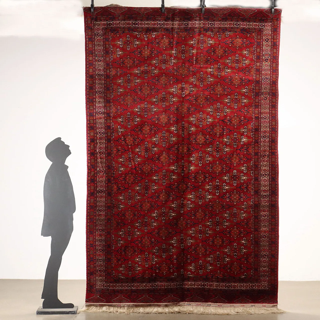 Bukhara wool carpet, late 20th century 2