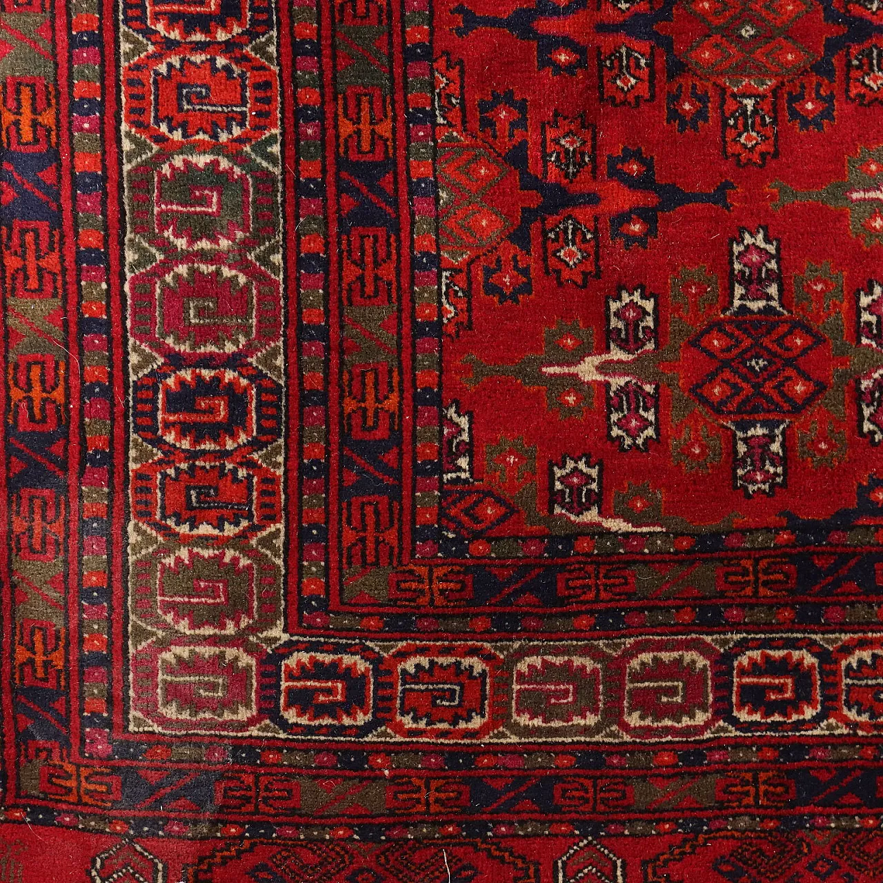 Bukhara wool carpet, late 20th century 4