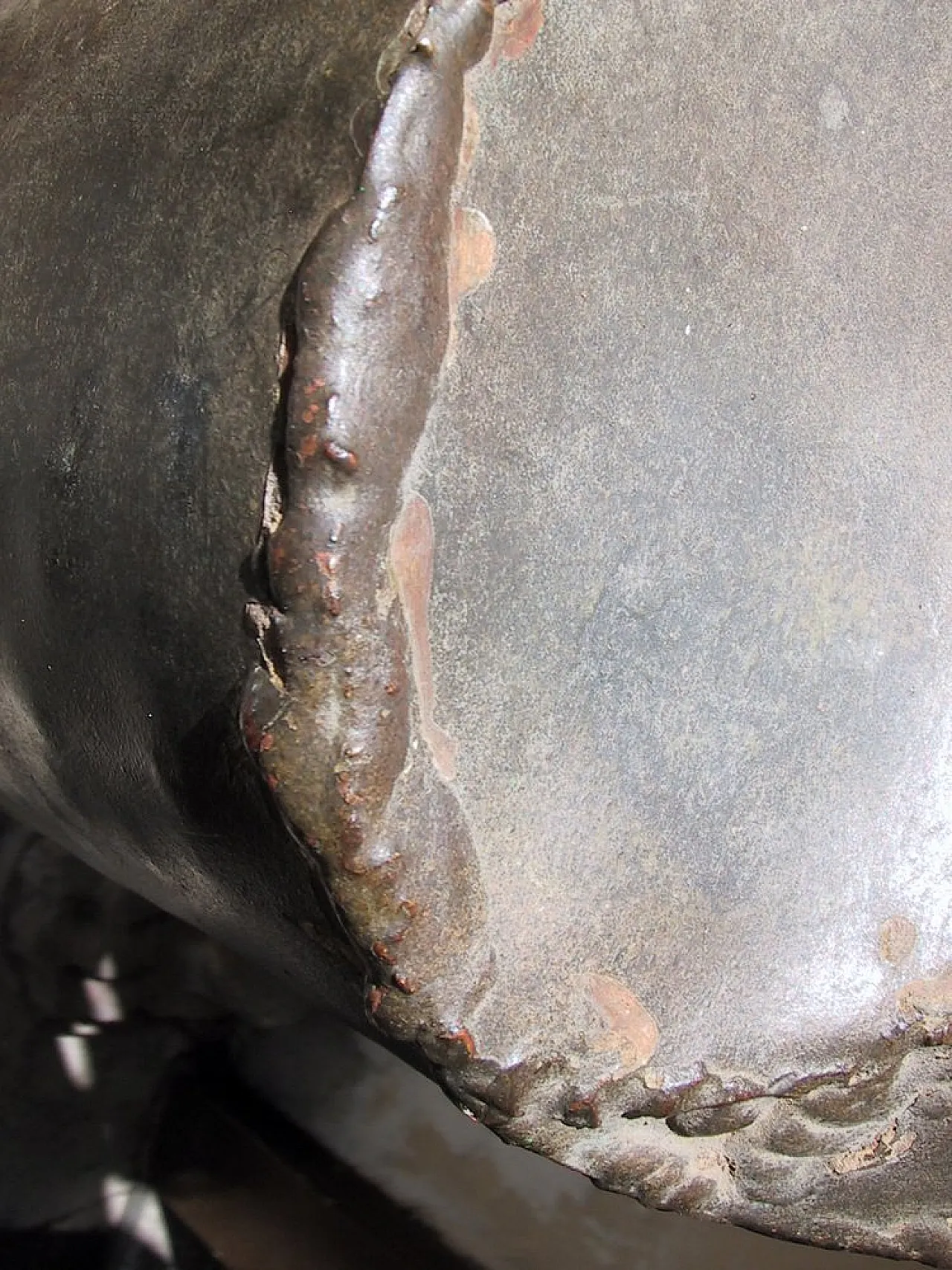 Scultura astratta in ferro di Antonio Saura, anni '60 17