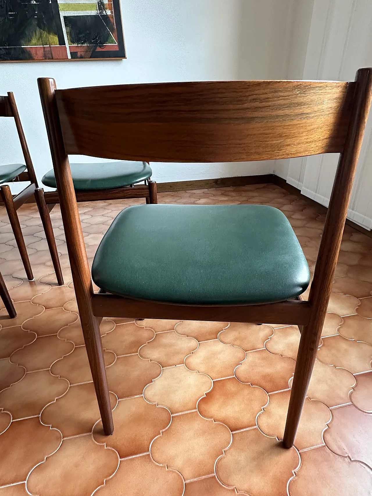 6 chairs Mod. 101 by Gianfranco Frattini for Cassina, 60s 12
