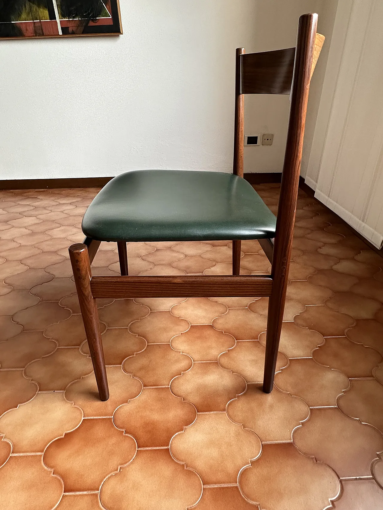 6 chairs Mod. 101 by Gianfranco Frattini for Cassina, 60s 14
