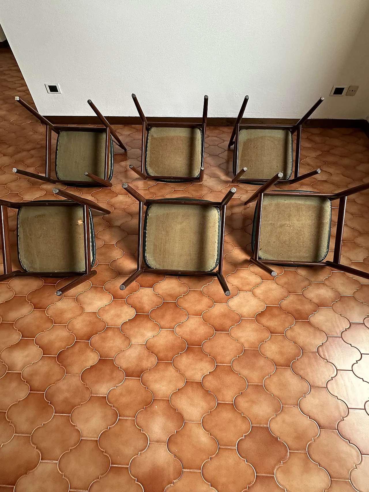 6 chairs Mod. 101 by Gianfranco Frattini for Cassina, 60s 18