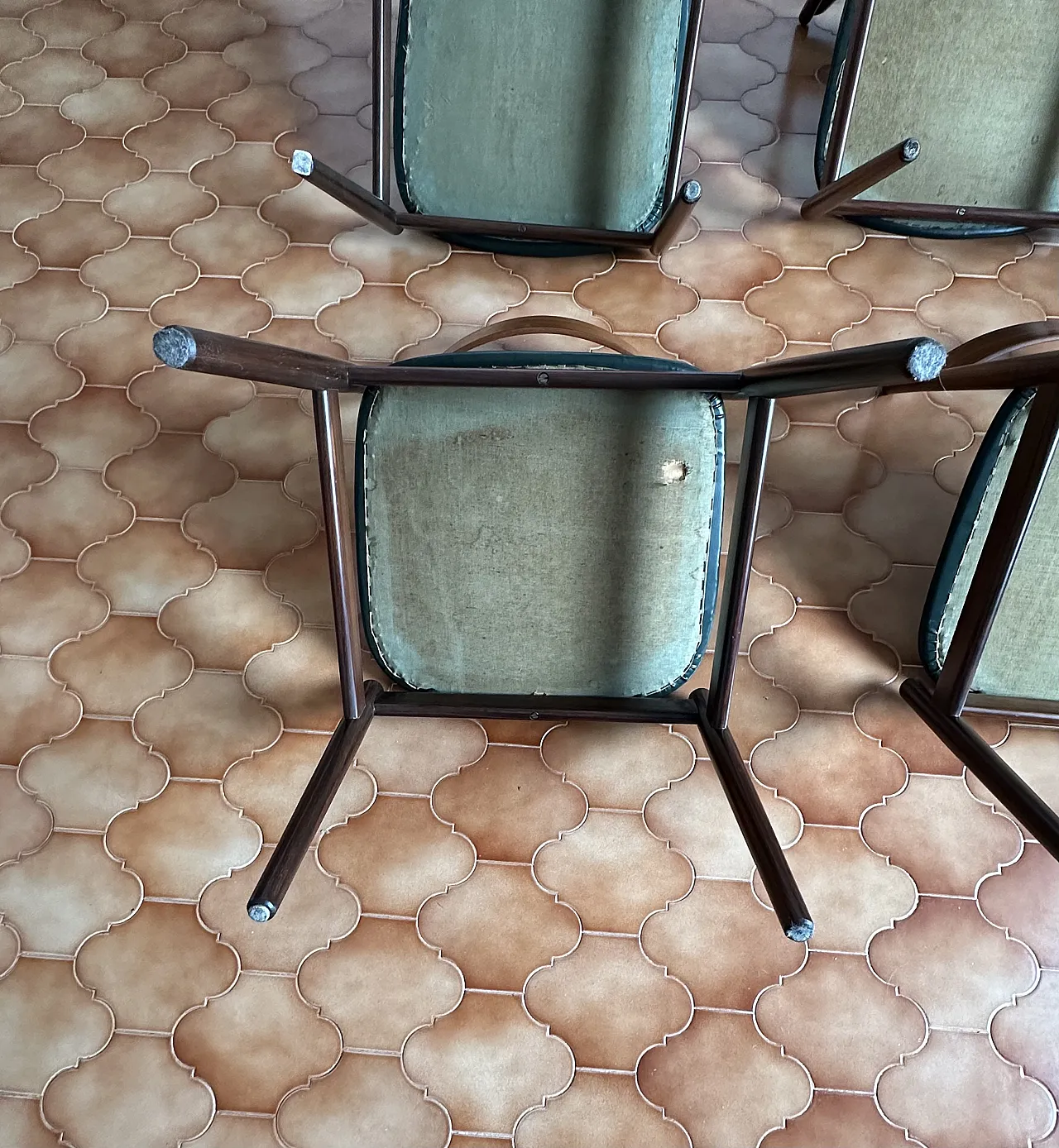 6 chairs Mod. 101 by Gianfranco Frattini for Cassina, 60s 19