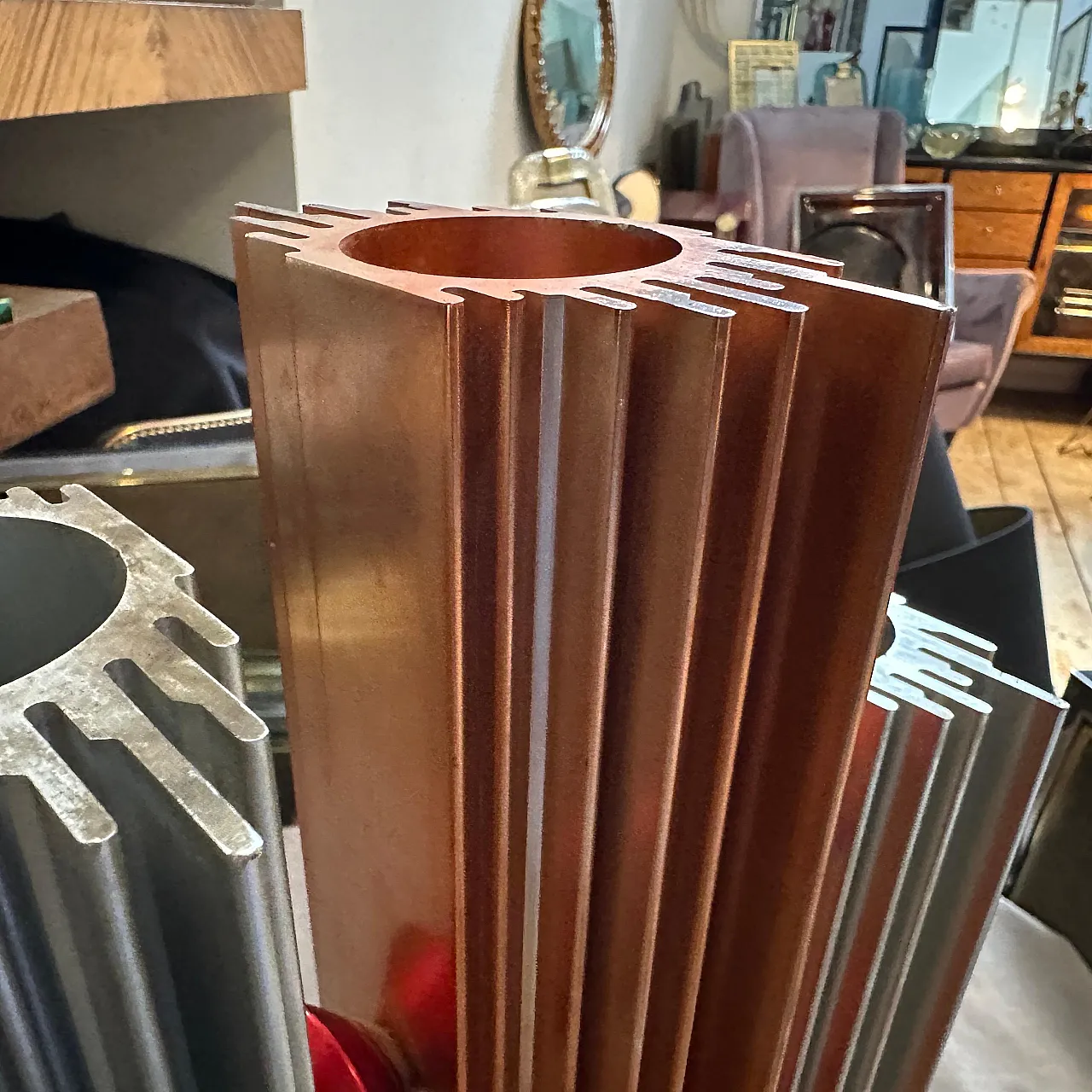 Scultura in alluminio, anni '80 5