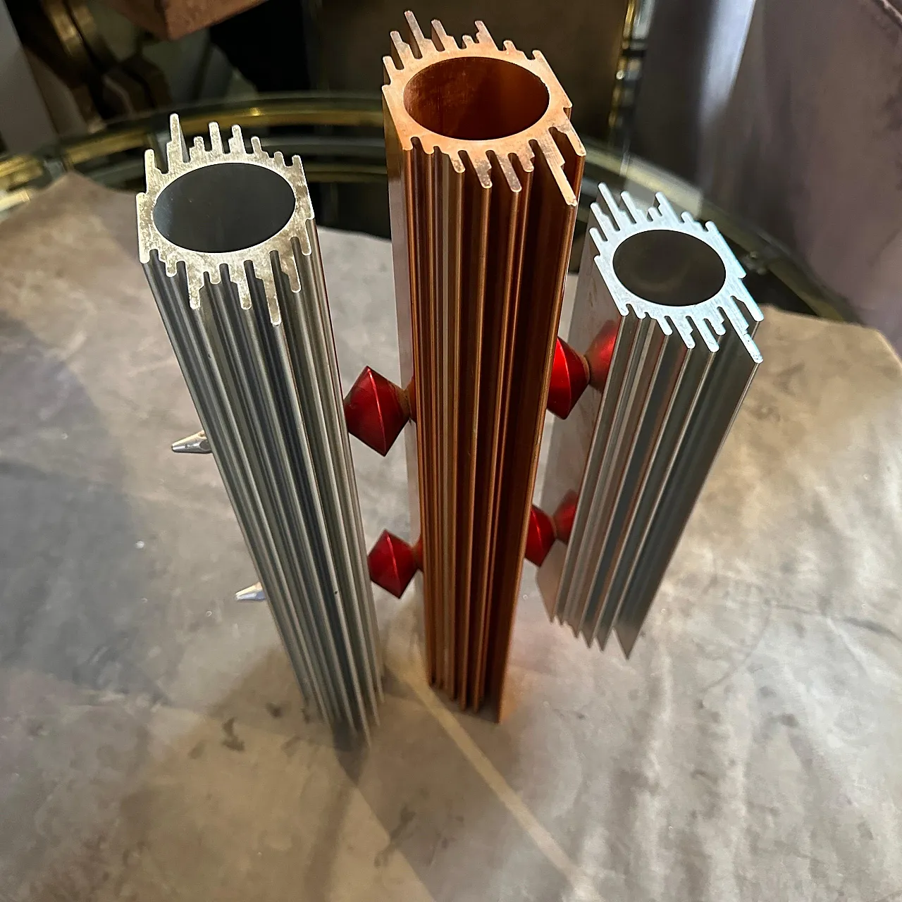 Scultura in alluminio, anni '80 6