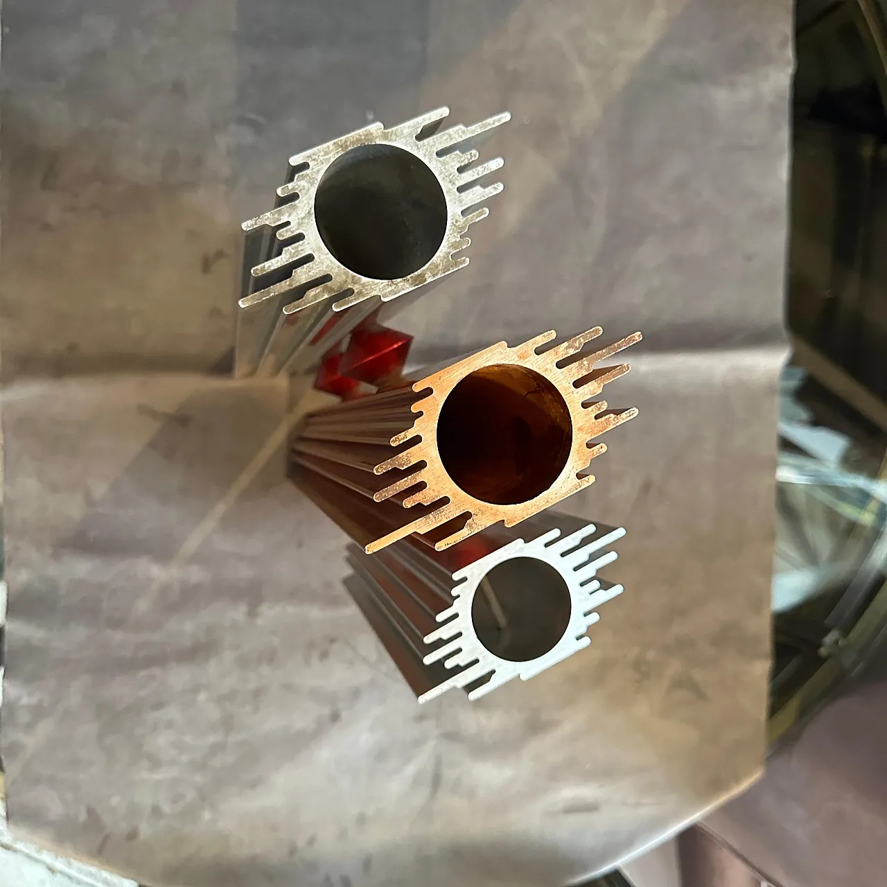 Scultura in alluminio, anni '80 7