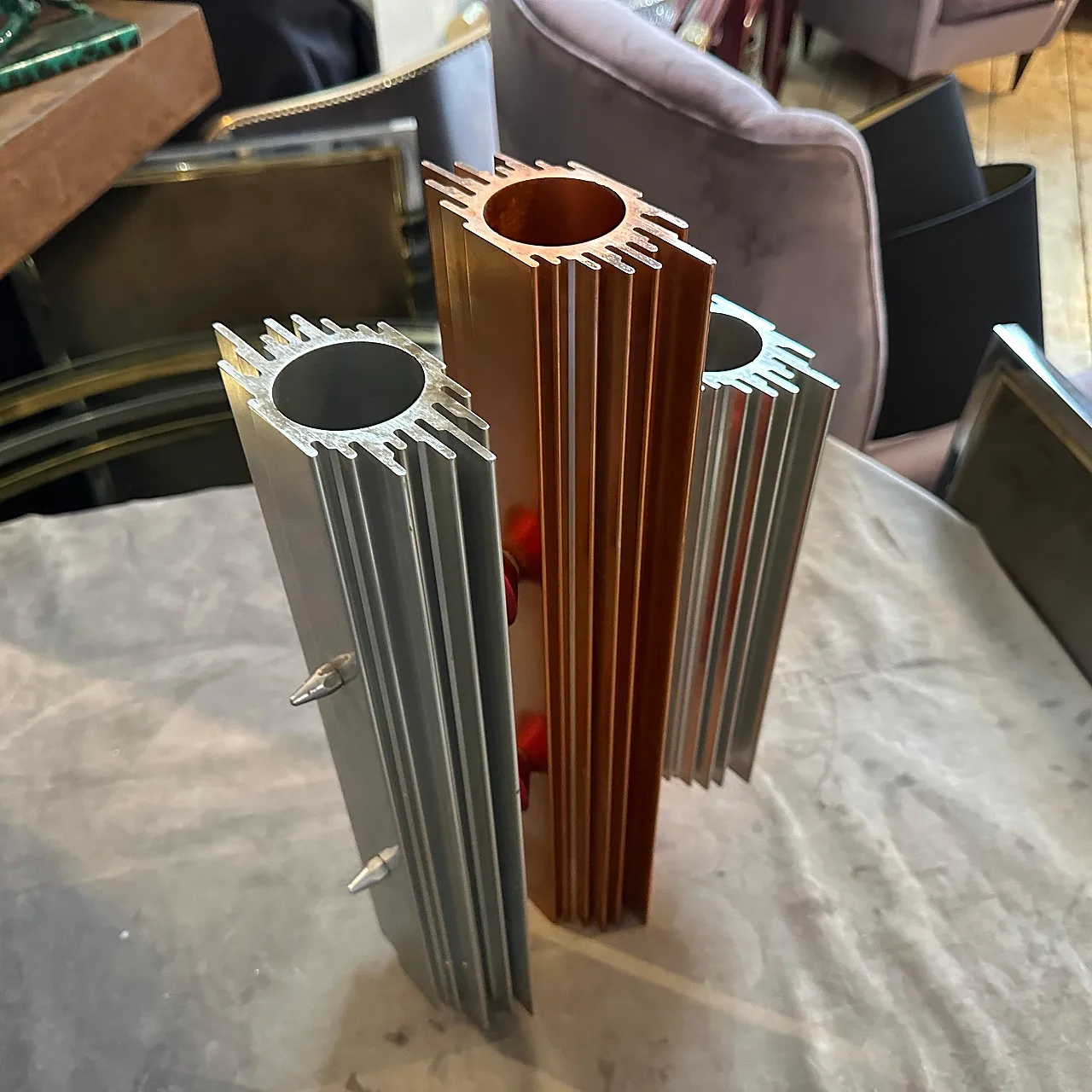 Scultura in alluminio, anni '80 9