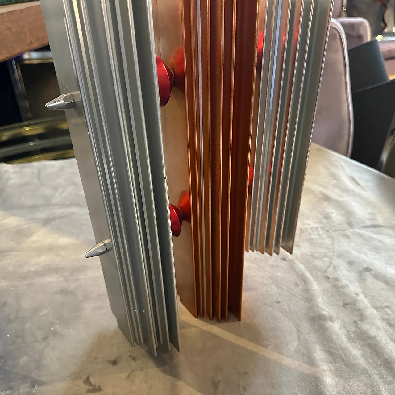 Scultura in alluminio, anni '80 10