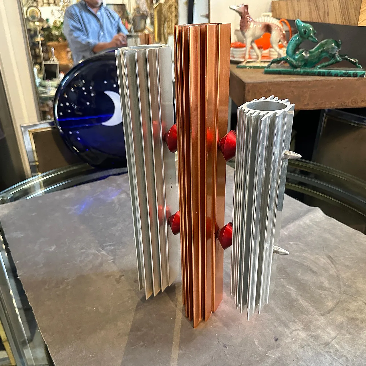 Scultura in alluminio, anni '80 12