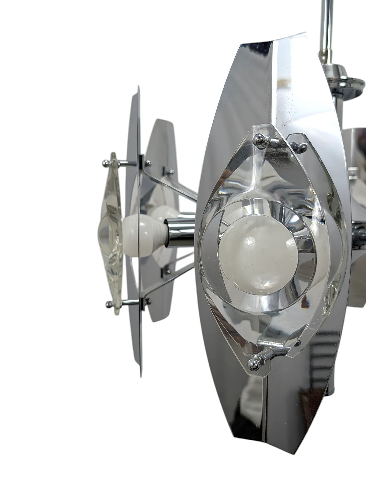 Chandelier in the style of Oscar Torlasco, 1970s 2