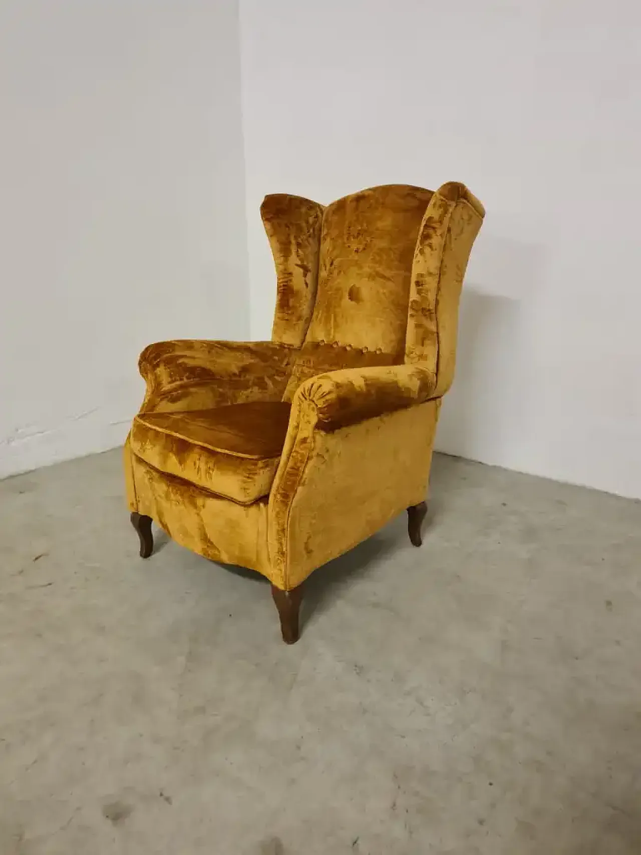 Coppia poltrone classiche bergere, anni '40 5
