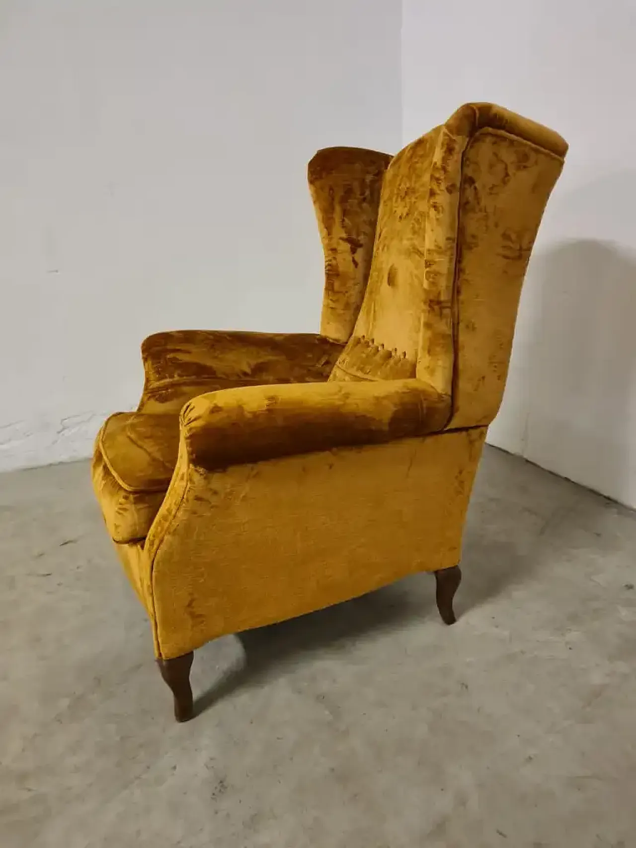 Coppia poltrone classiche bergere, anni '40 9