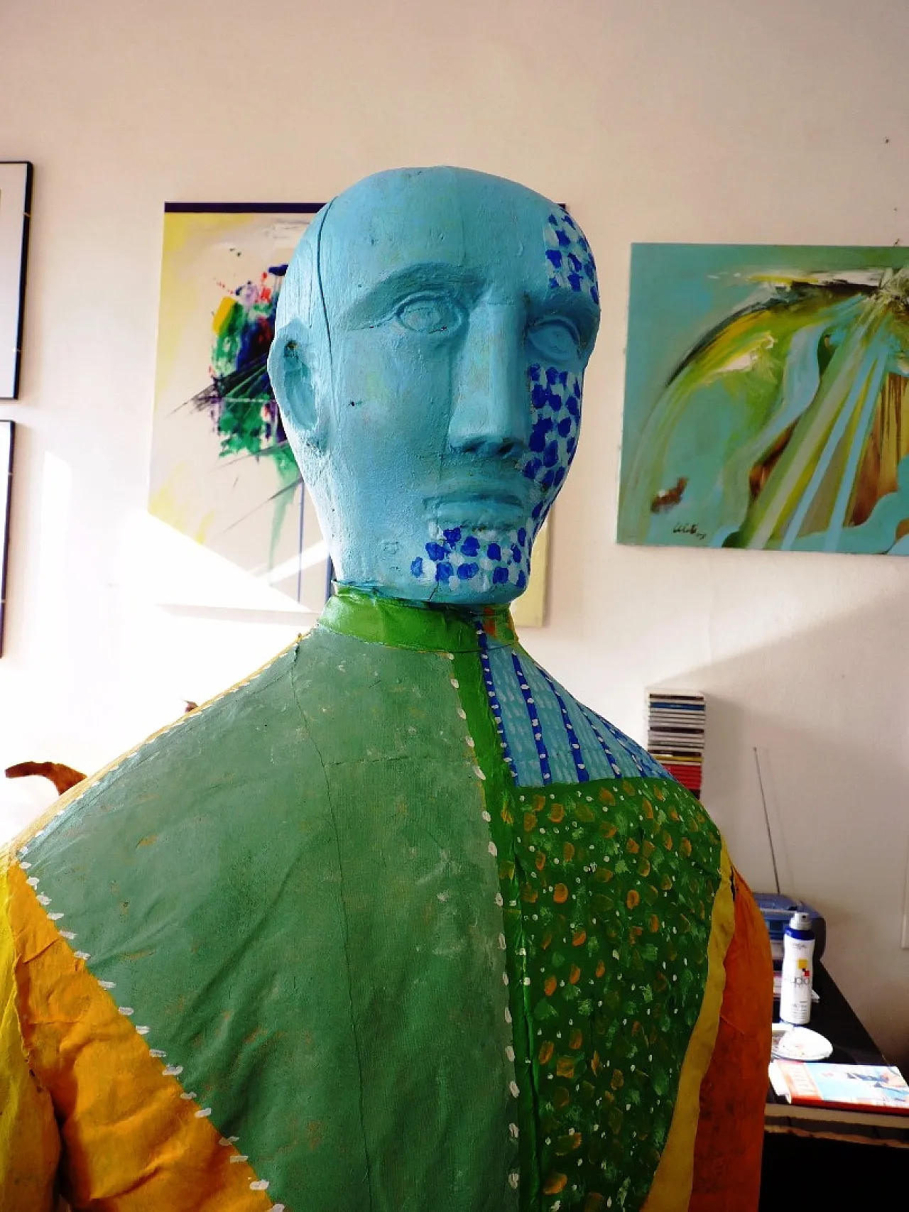 Opera di GIANNI CELATI, "Manichino Samurai Pop", inizio XXI sec Italia 3