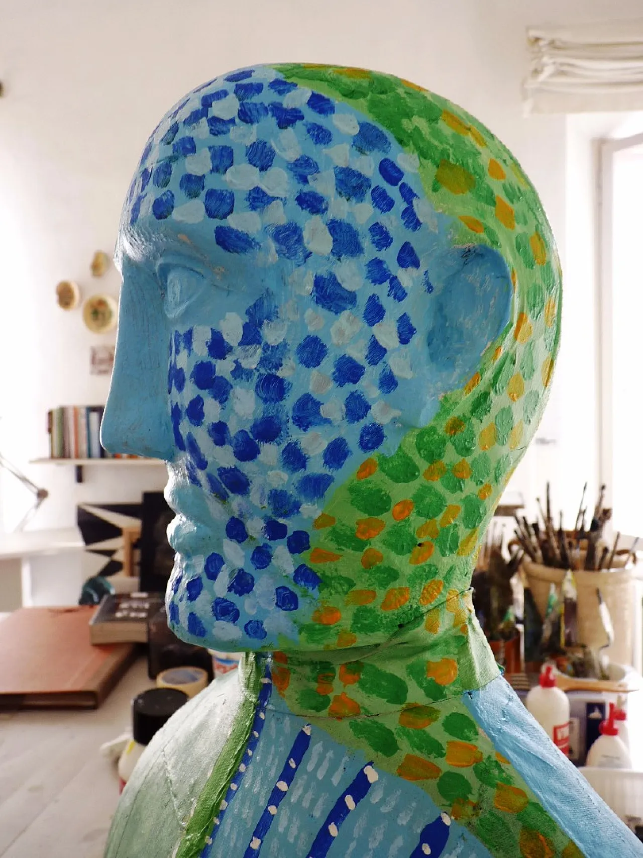 Opera di GIANNI CELATI, "Manichino Samurai Pop", inizio XXI sec Italia 5