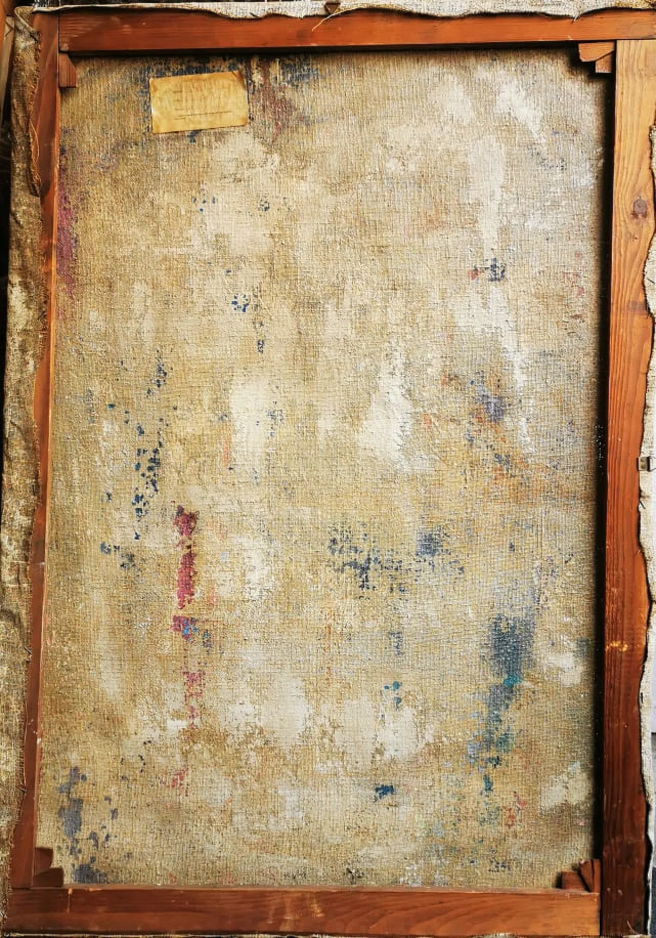 Painting by Tina Conti, oil on canvas, 1950s 6