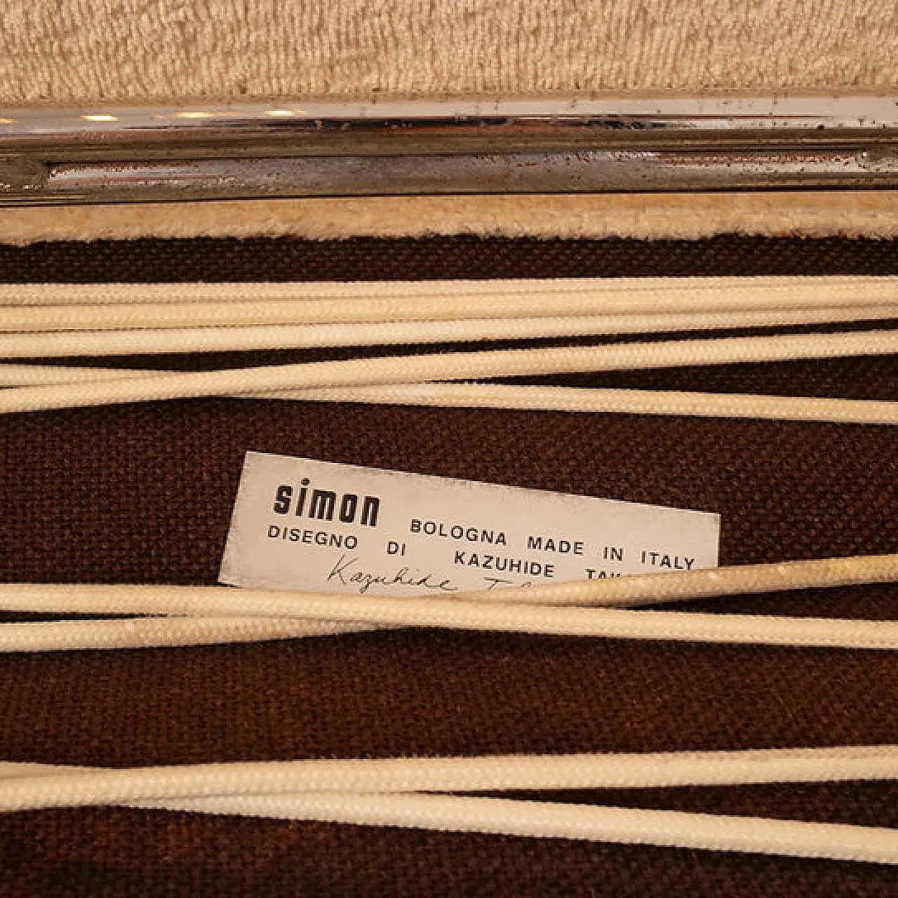 Pair of Saghi armchairs by Kazuhide Takahama for Simon, 1970s 9