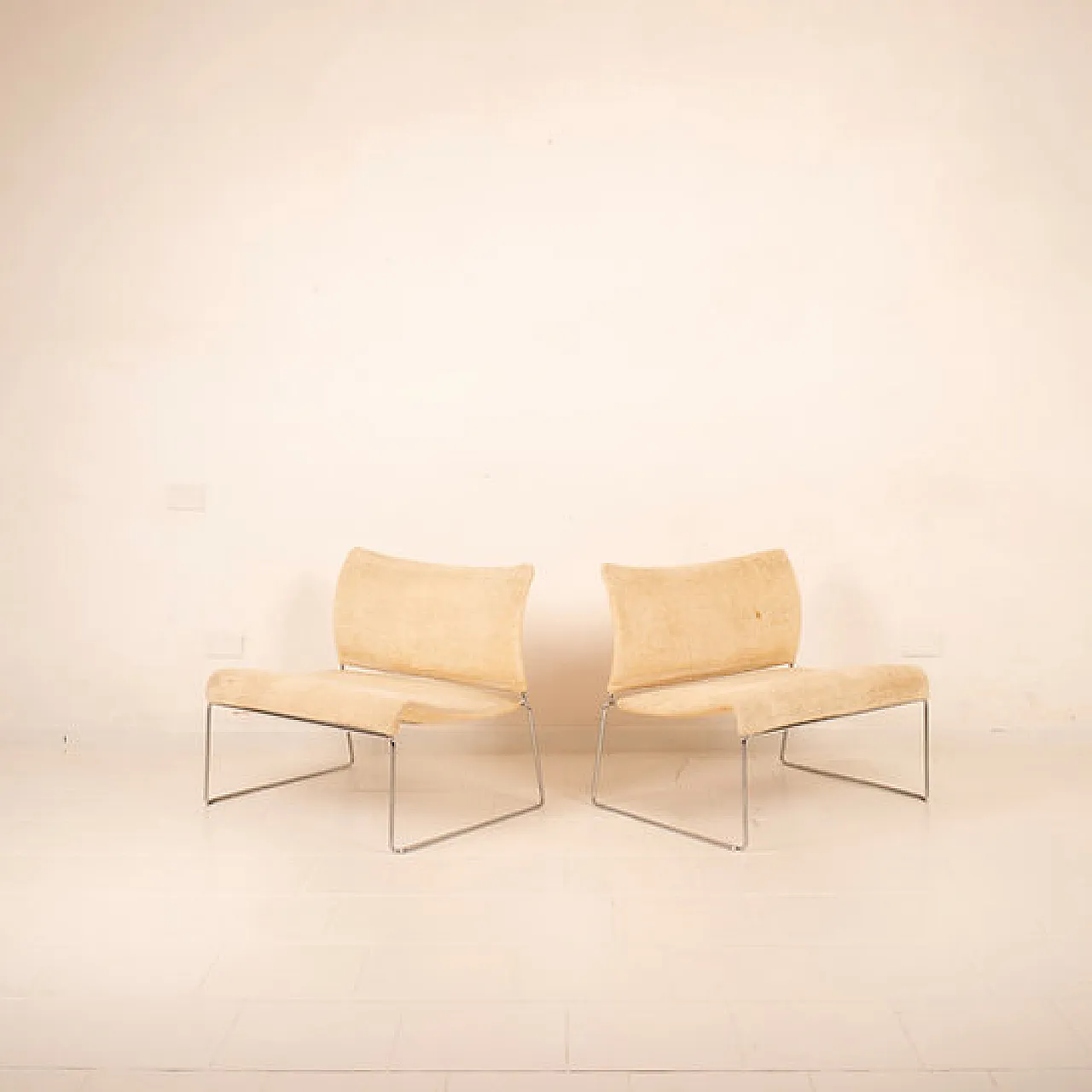 Pair of Saghi armchairs by Kazuhide Takahama for Simon, 1970s 10