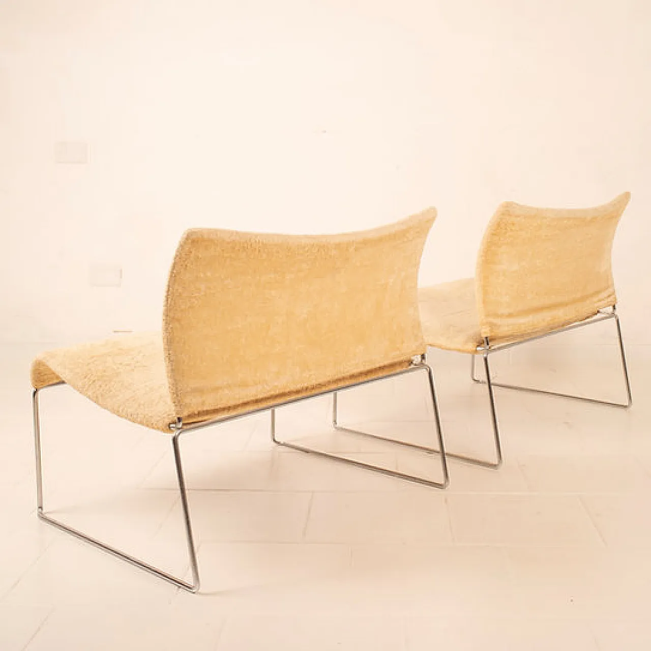 Pair of Saghi armchairs by Kazuhide Takahama for Simon, 1970s 15