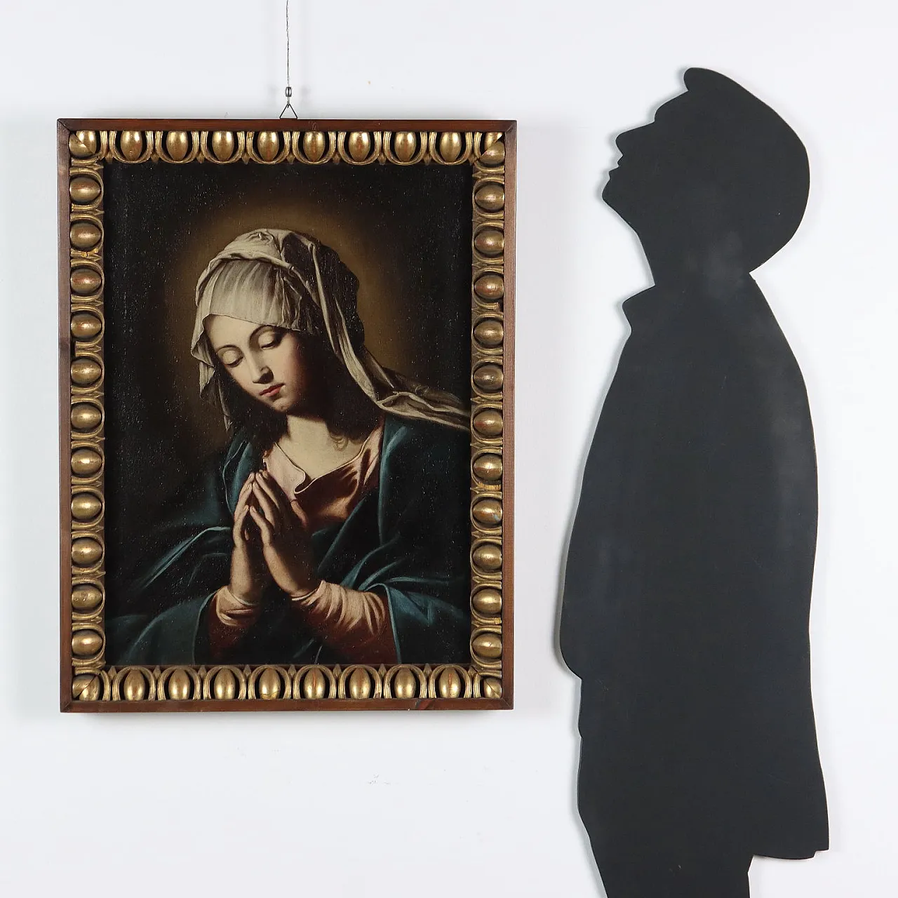 Madonna Orante, olio su tela, '700 2