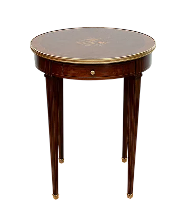 Table Napoleon III in mahogany and brozne, '19th century