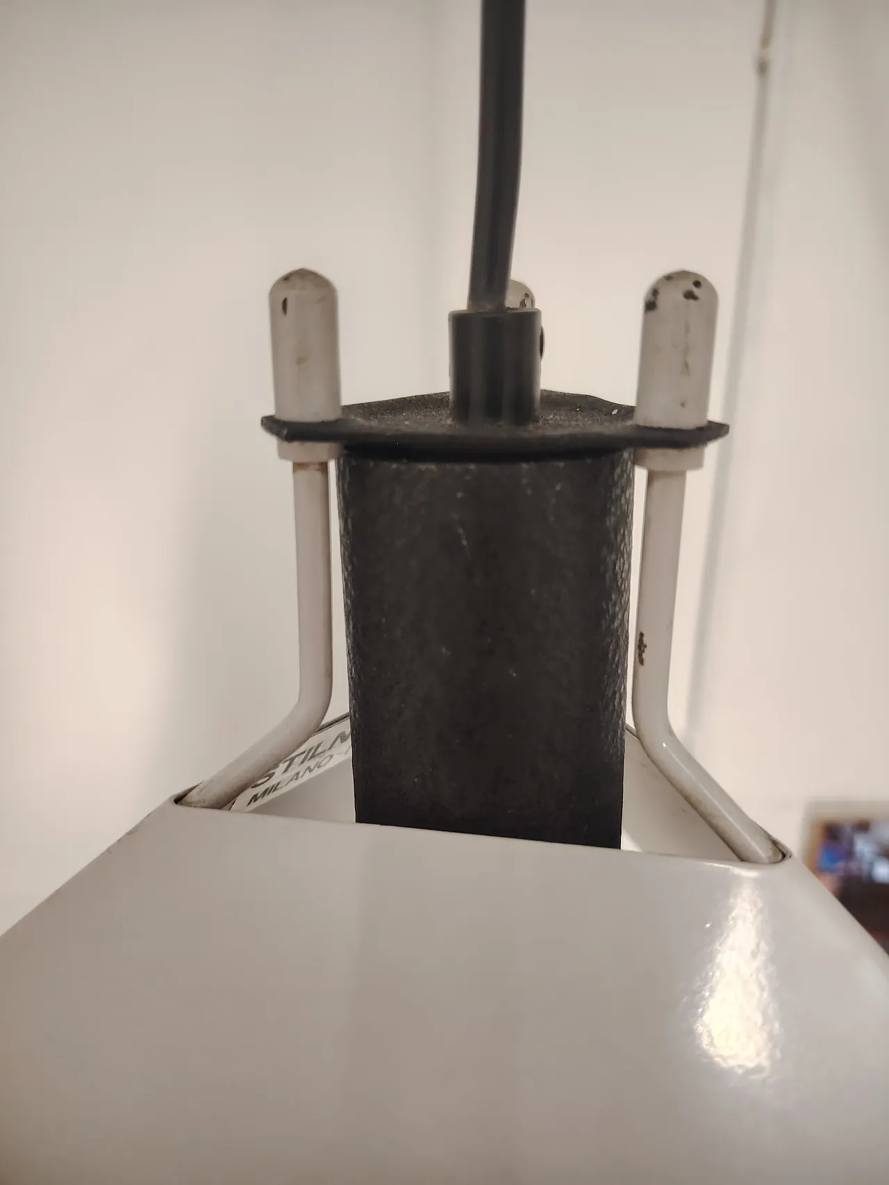 Lampadario Triedo di Joe Colombo per Stilnovo, anni '70 15