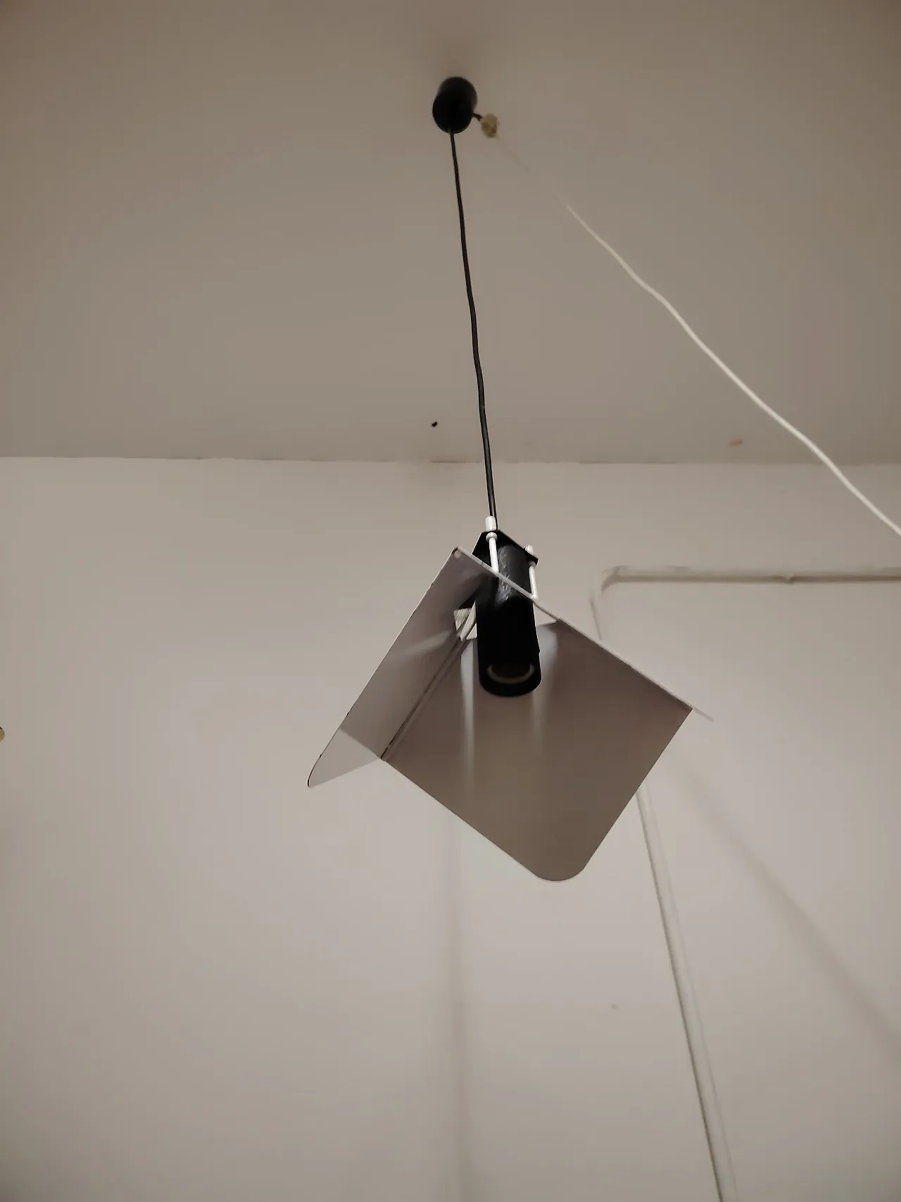 Lampadario Triedo di Joe Colombo per Stilnovo, anni '70 19