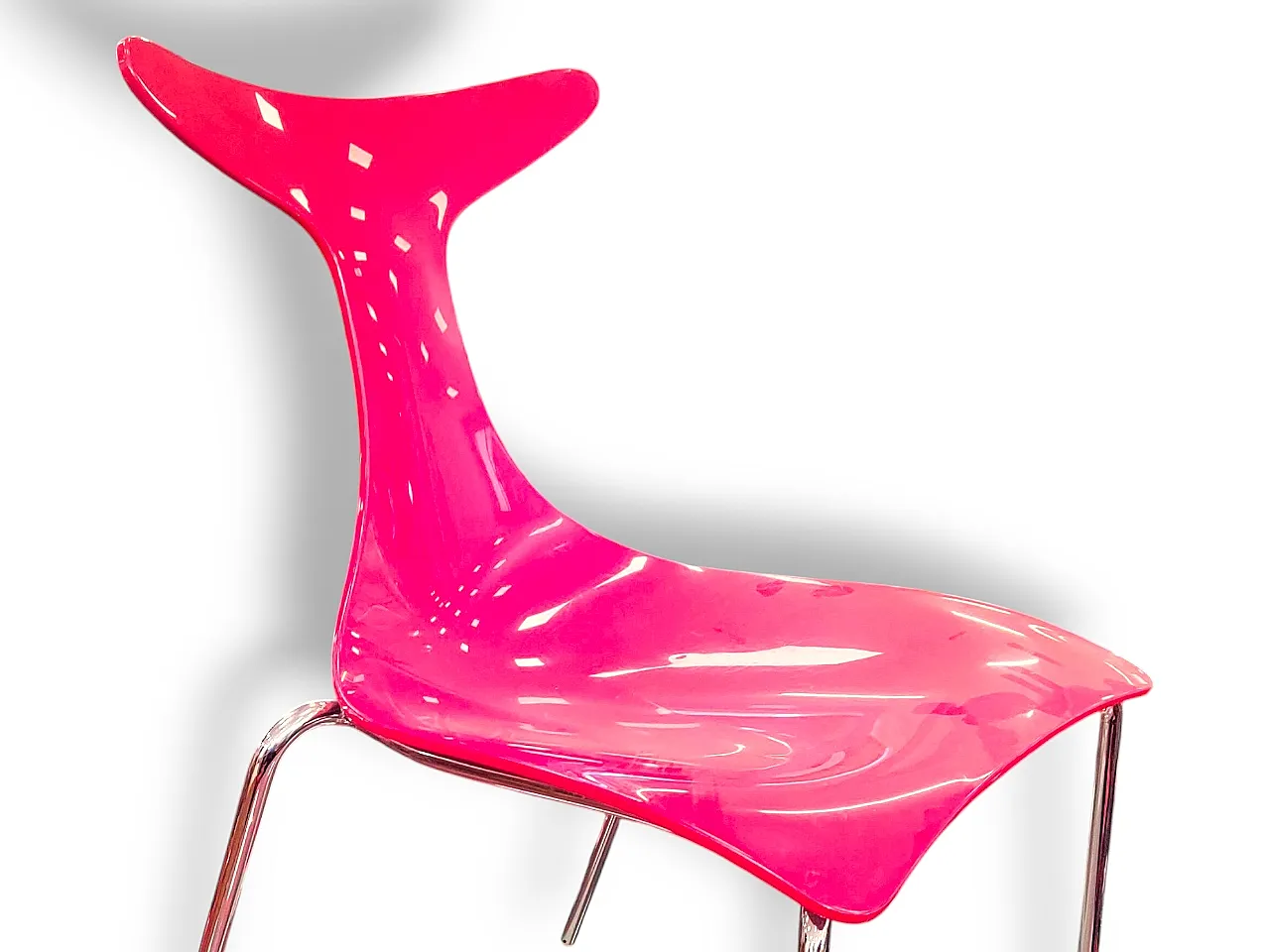 6 Delfy chairs by Gino Carollo for Ciacci Krety, 1990s 9