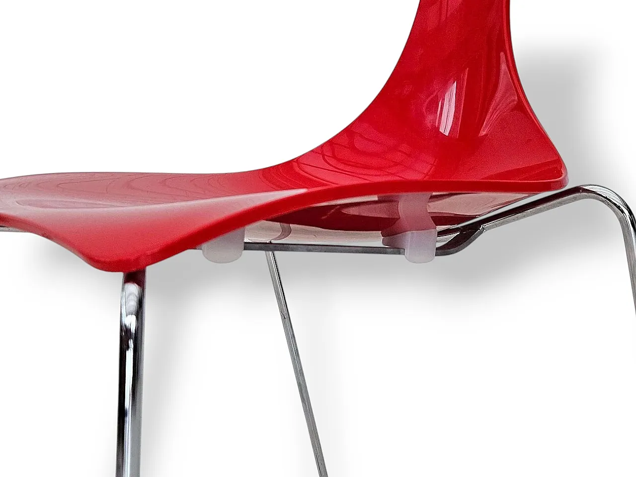 6 Delfy chairs by Gino Carollo for Ciacci Krety, 1990s 10