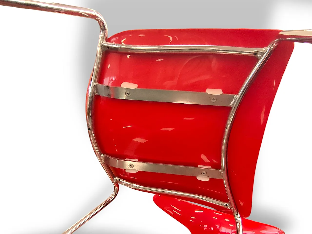 6 Delfy chairs by Gino Carollo for Ciacci Krety, 1990s 11