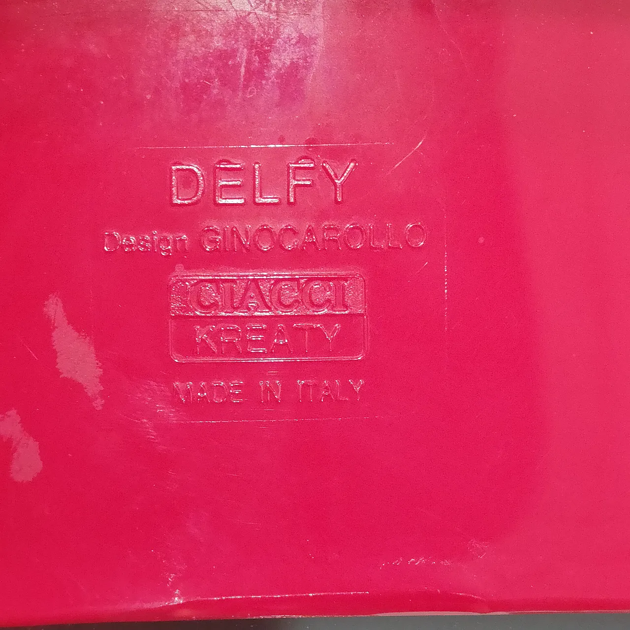 6 Delfy chairs by Gino Carollo for Ciacci Krety, 1990s 13