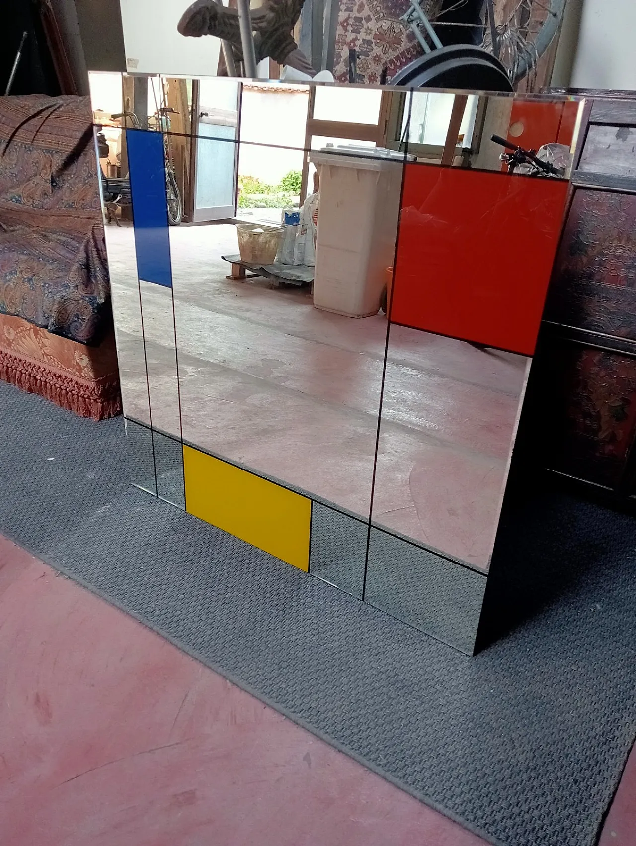 Specchio Mondrian di Rima Desio, anni '80 2