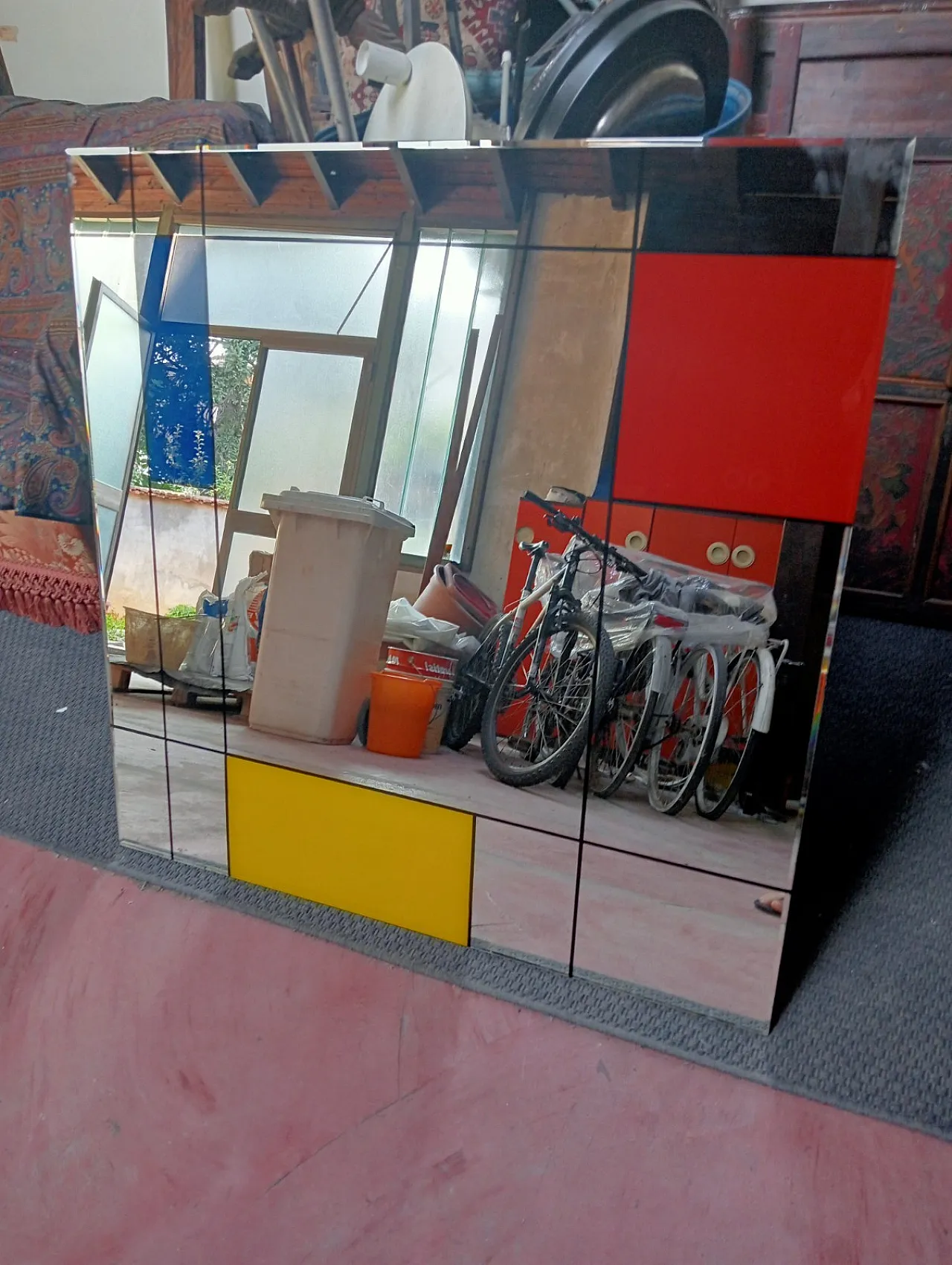 Specchio Mondrian di Rima Desio, anni '80 5