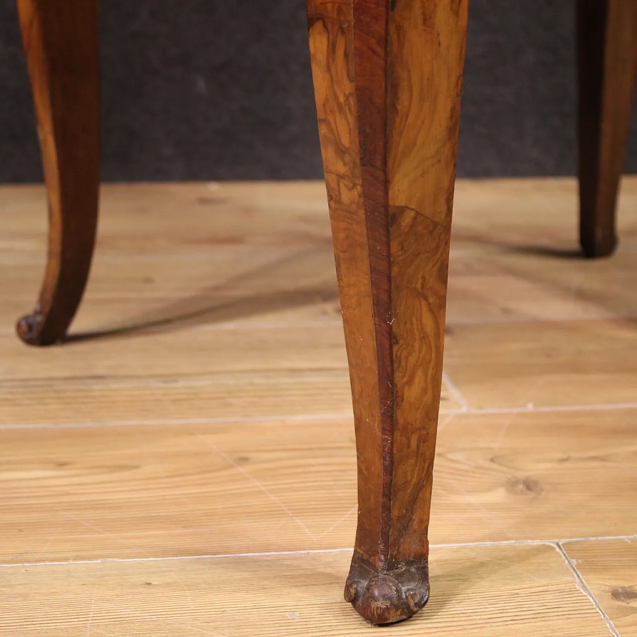 Poltrona intarsiata, metà '900 11