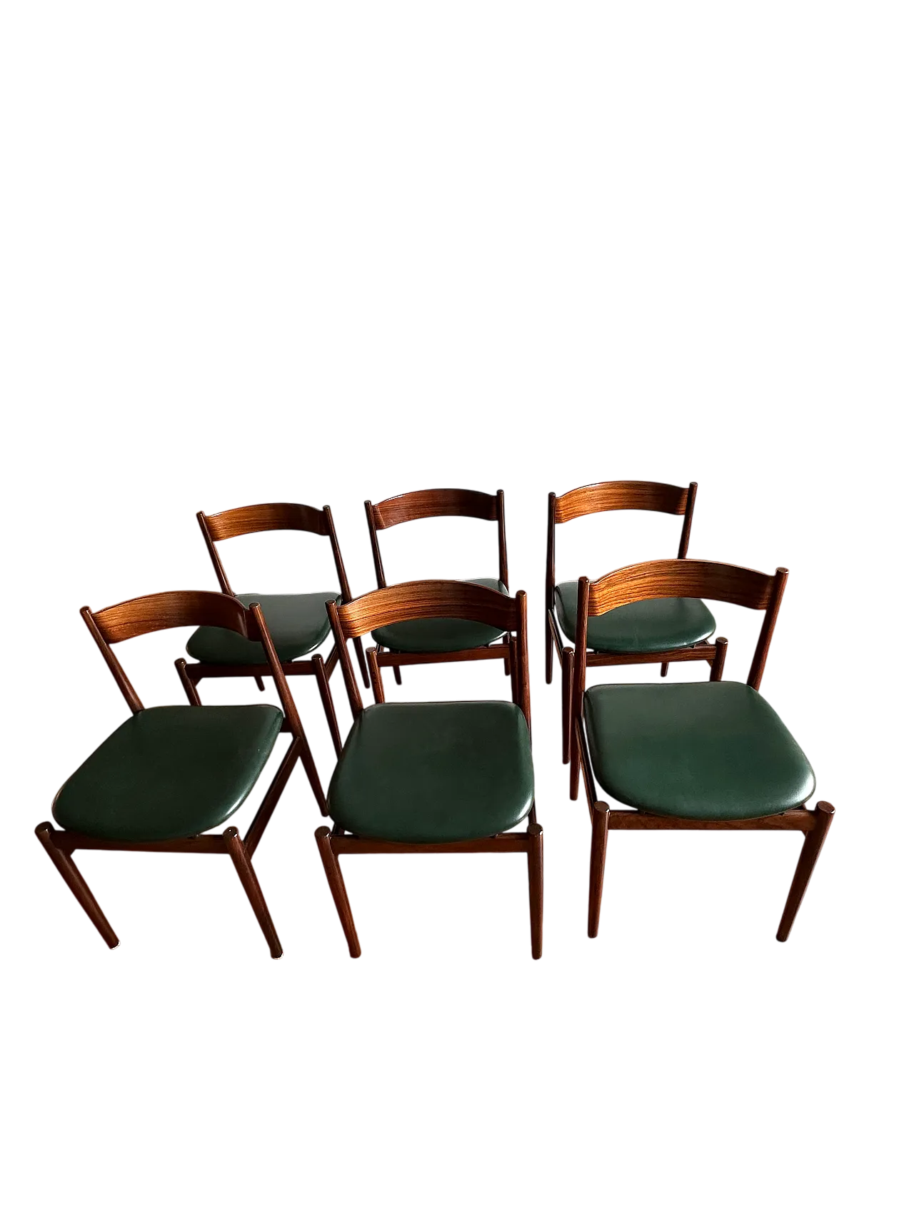 6 chairs Mod. 101 by Gianfranco Frattini for Cassina, 60s 20