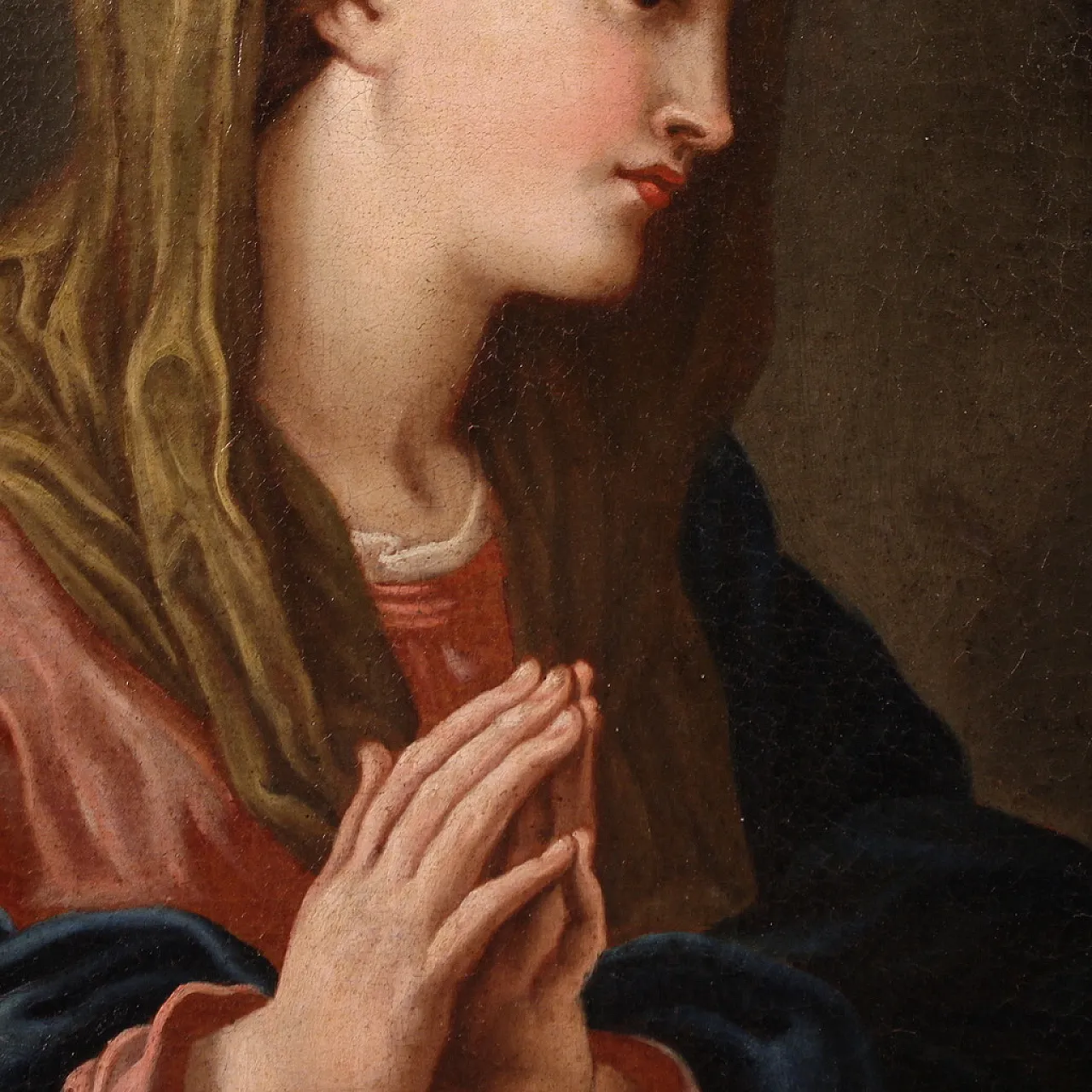 Madonna at Prayer, oil on canvas, 17th century 11