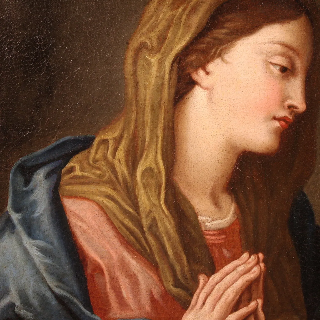 Madonna at Prayer, oil on canvas, 17th century 12